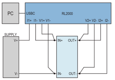 Mechanical Drawing - Analog Devices Inc. EVAL-LTPA-RL2000 DC Efficiency Meter